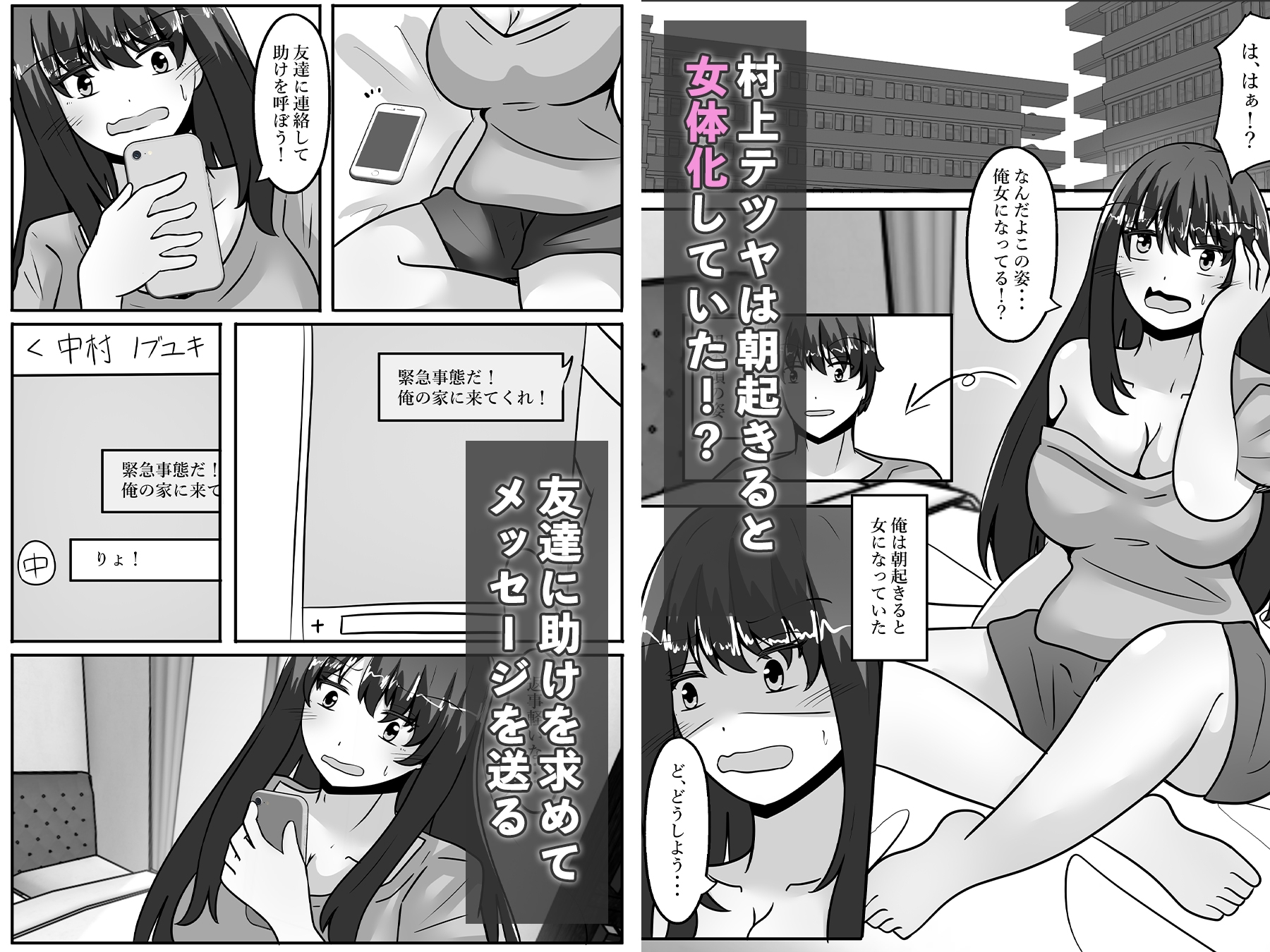 女体化した俺はメス堕ちする 画像1
