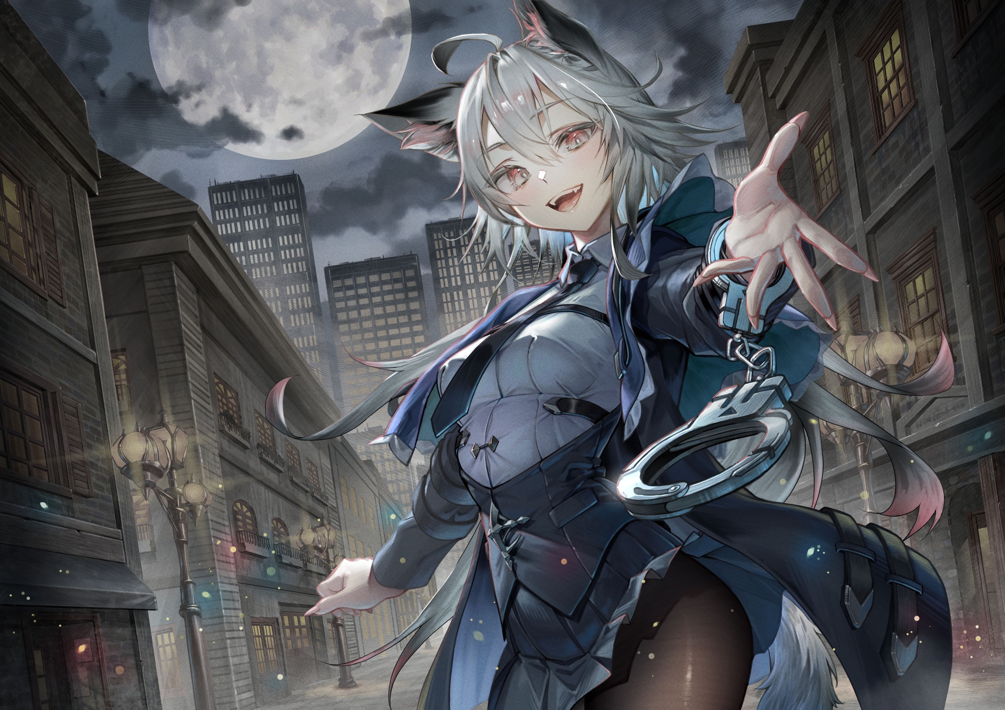 [ケモミミ❎禁酒法❎純愛]ケモミミ禁止法 鉄の掟 〜ケモミミ警察官と相棒になるお話〜 画像1