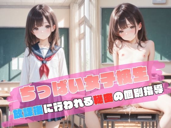 ちっぱい女子校生放課後に行われる秘密の個別指導