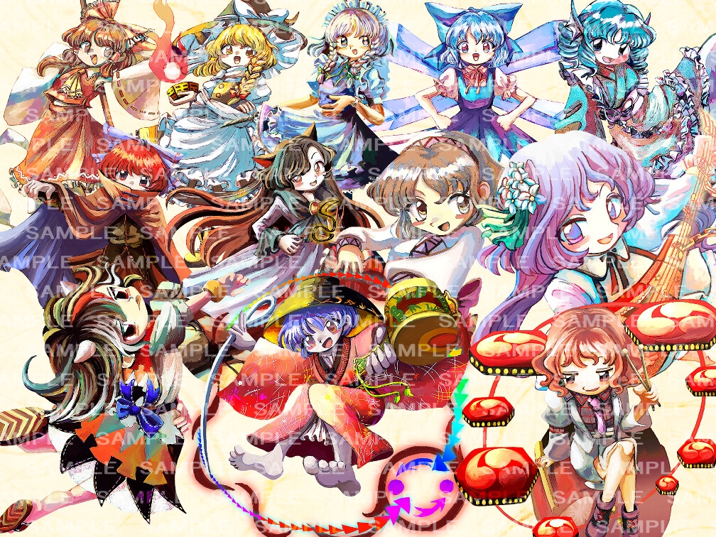 東方立ち絵・輝