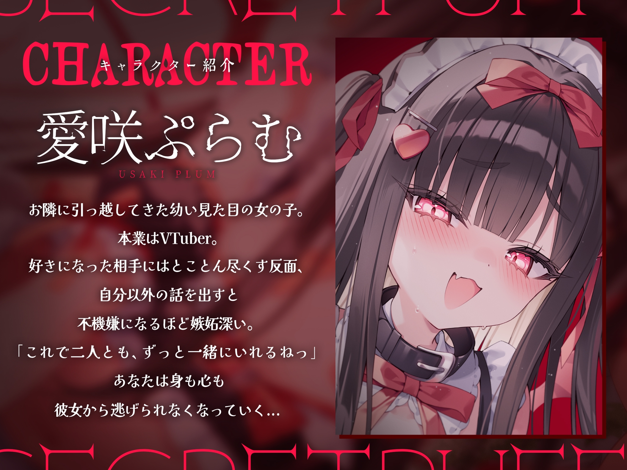 【初作品】「お兄さんってそういうV好きなんだ~♡(笑)」隣に引っ越してきた生意気メ○ガキVTuberに束縛監禁で溺愛逆NTRされて頭がまっしろになっていく‥【ASMR】 画像2