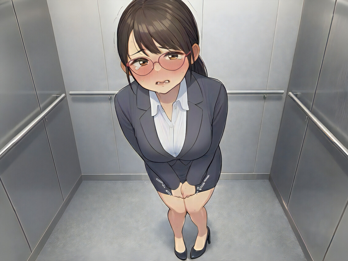 【おしっこ我慢】パワハラ女上司が、利尿剤を仕込まれて…… ～上司と新卒 おしがま短編集～ 画像1