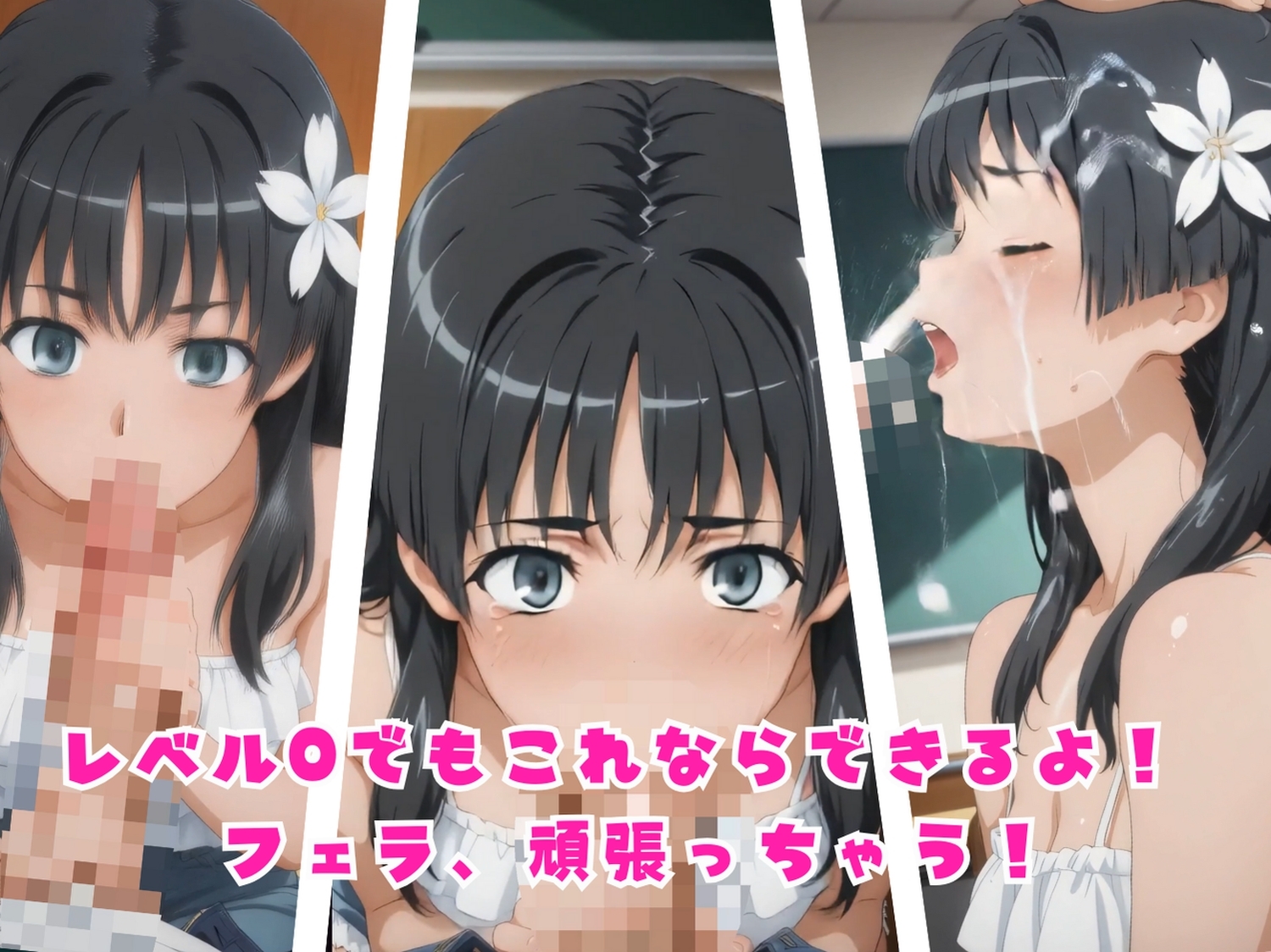 レベル5の快感実験超電磁フェラとパイズリ研究所8