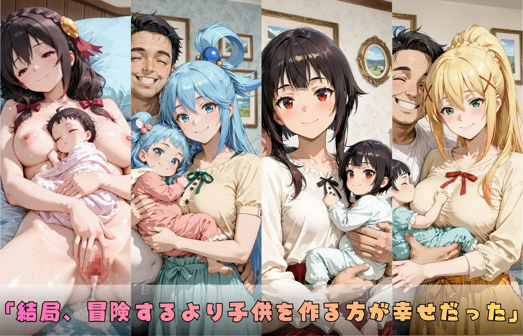 この素晴らしい孕み袋に祝福を！ サンプル画像 8