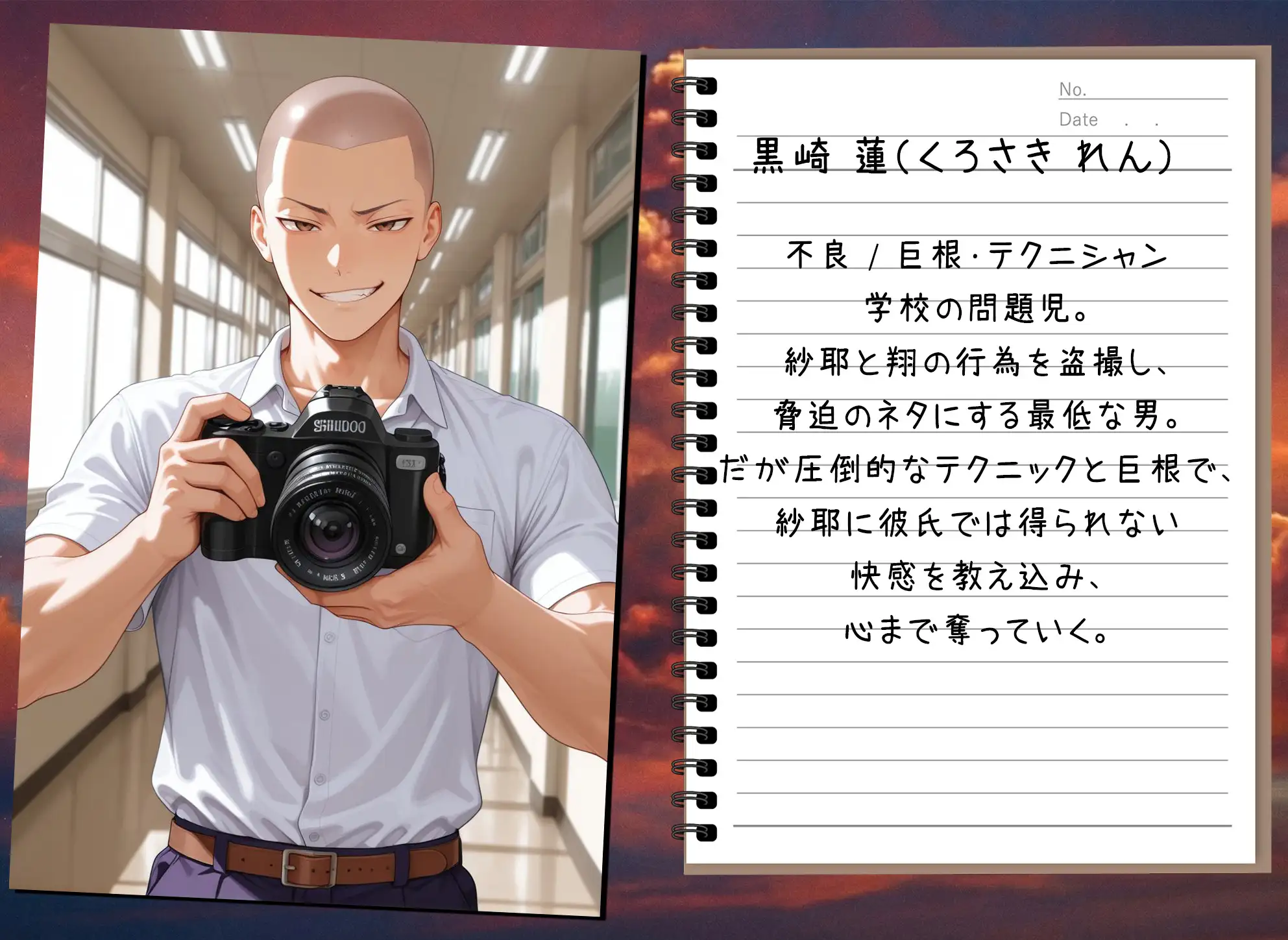 チャラ男の巨根で清純カノジョが壊れた話 サンプル画像 2