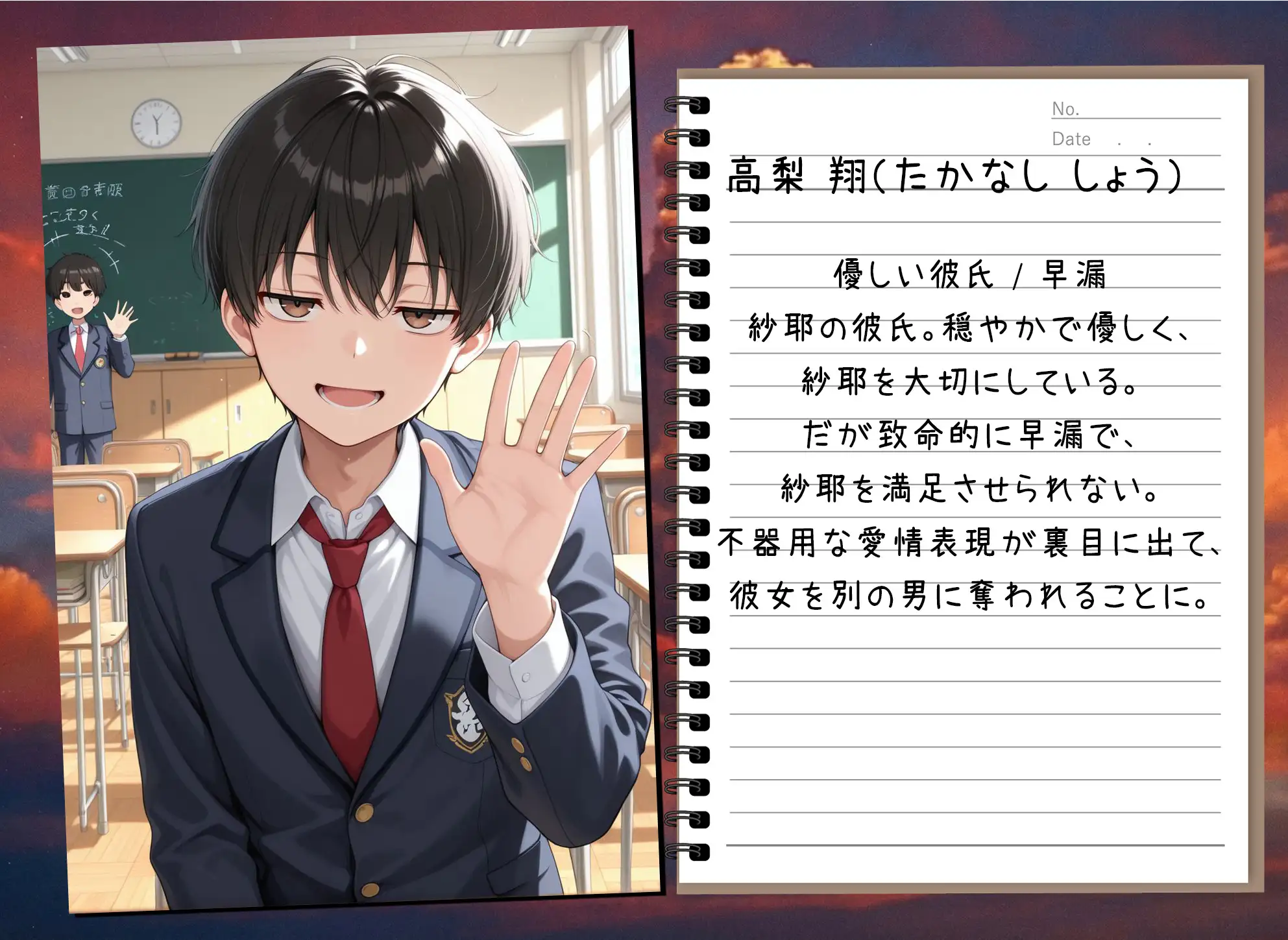 チャラ男の巨根で清純カノジョが壊れた話 サンプル画像 3