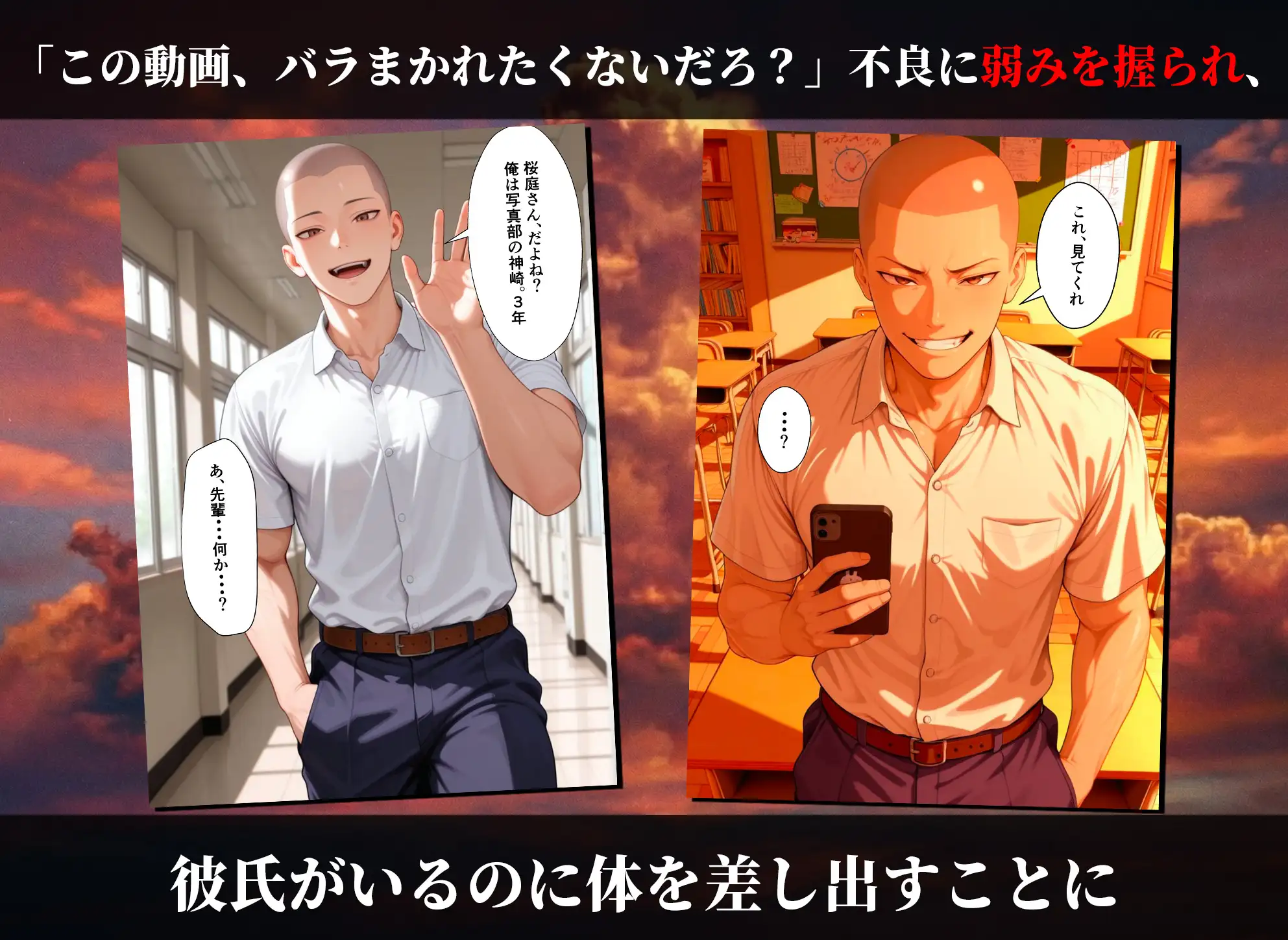 チャラ男の巨根で清純カノジョが壊れた話 サンプル画像 6