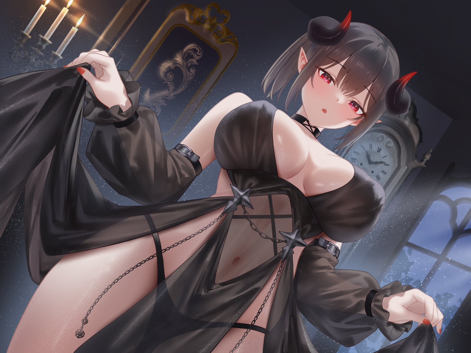 クールな側近書記官イリスの事務的性欲処理業務「しっかりして下さい魔王様。弱点がバレバレです」 画像3