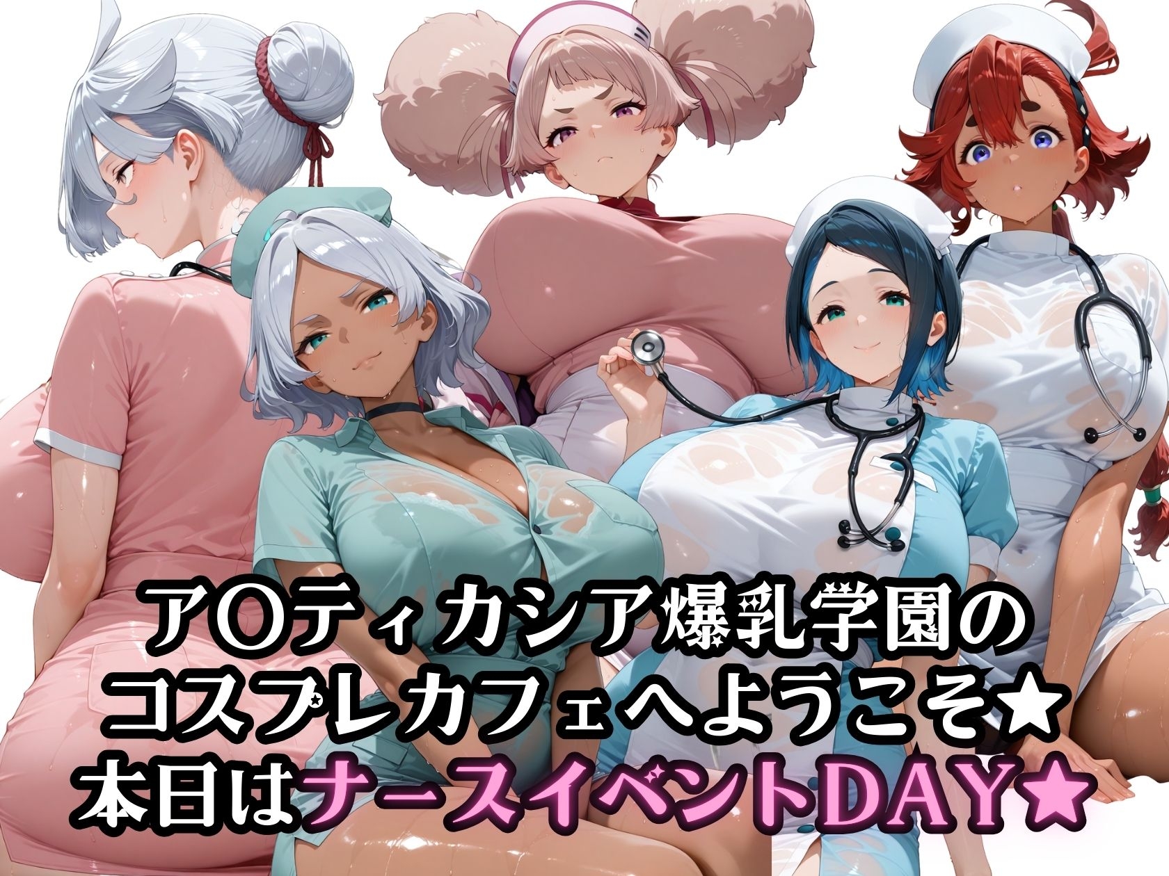 水星のコスプレ女子 魔女のナース誘惑編1