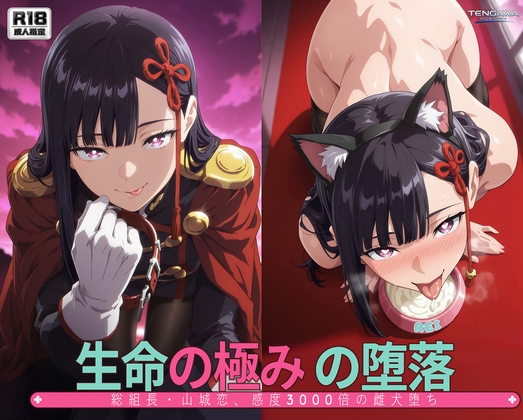 [まとスレ]生命の極みの堕落:総組長・山◯恋、感度3000倍の雌犬堕ち 【総枚数:500枚 / 21枚セリフ付き / 2mp4】