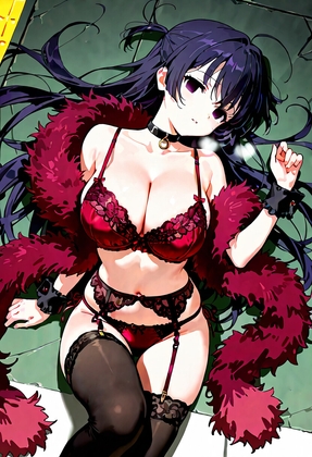 【爆乳AIどエロ赤下着XL】　by　ジャンル