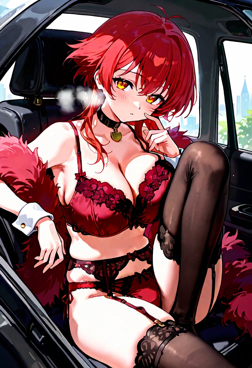 爆乳AIどエロ赤下着XL 画像6