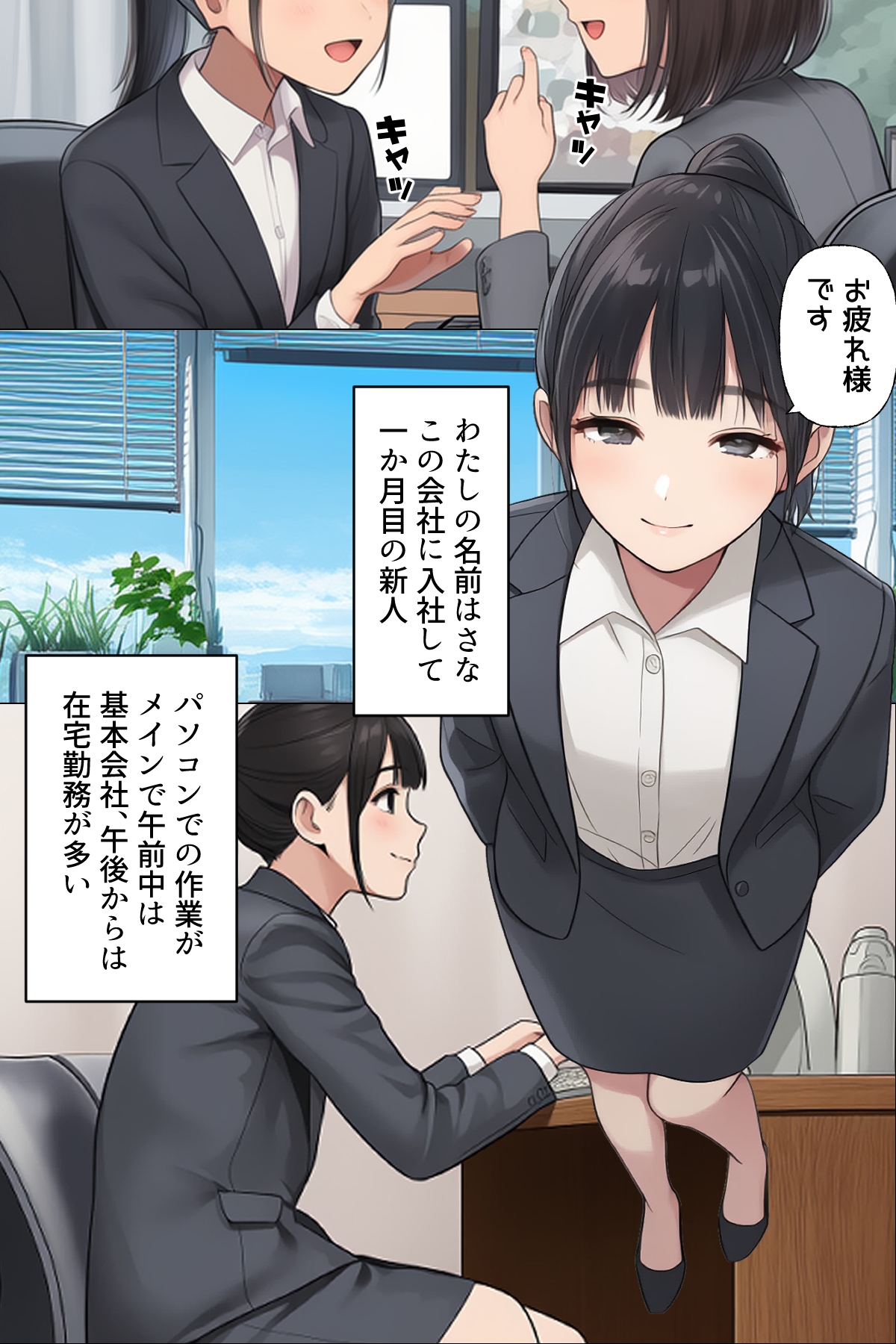 【漫画】私がオンライン会議中にオナニーしていた理由 ボイスコミック付 画像6