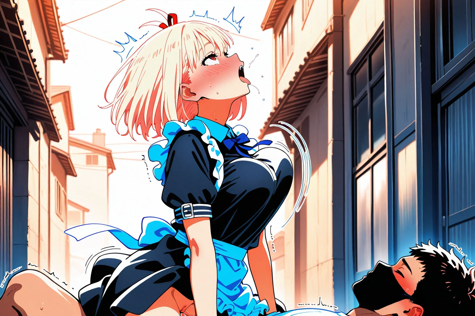 【リ〇リス・リ〇イル】メイド服の○○を××する 画像7