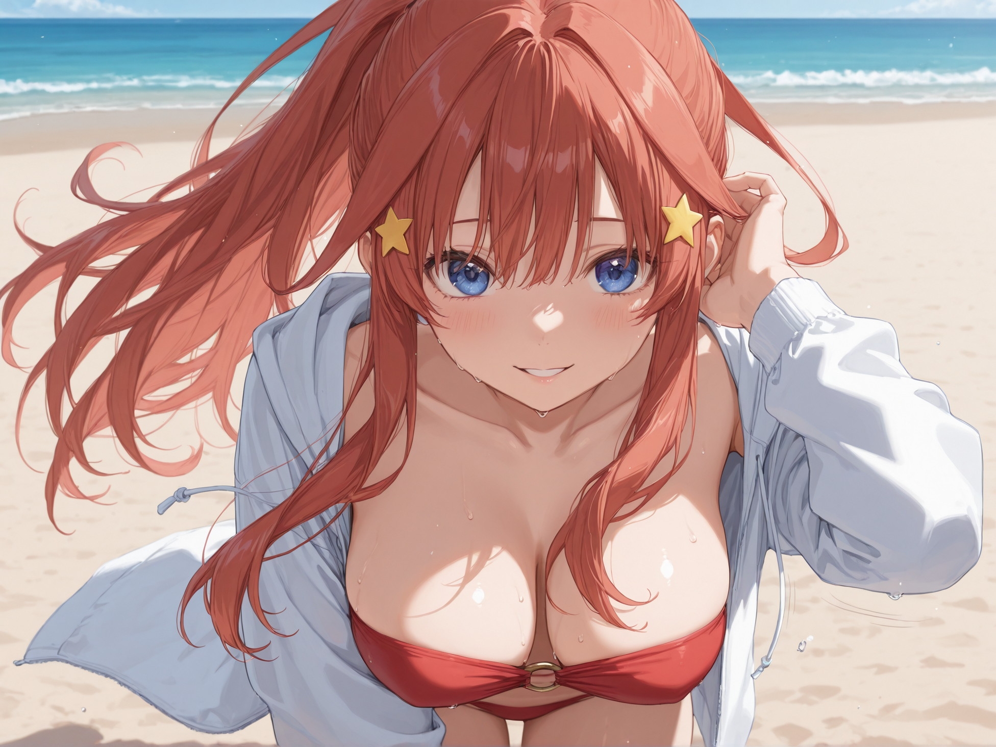 五姉妹と海で... 一花・四葉・五月編_7