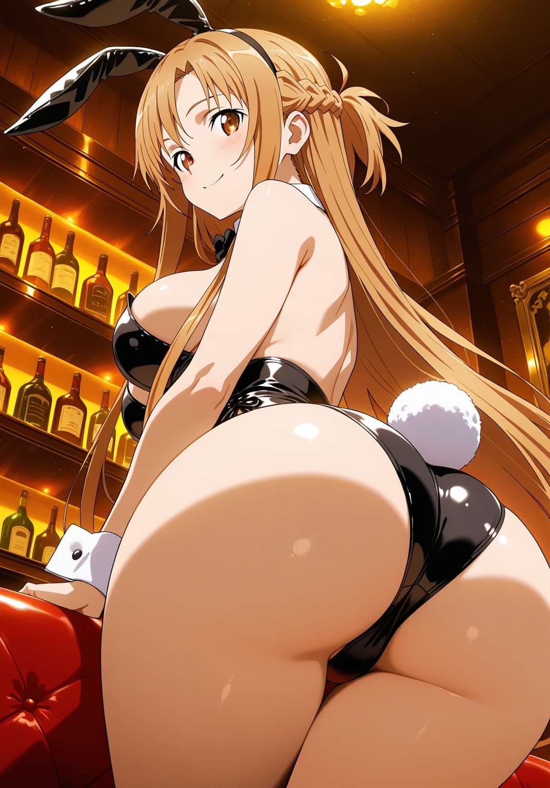 SAOアスナバニーガールコスで寝取られ調教_10