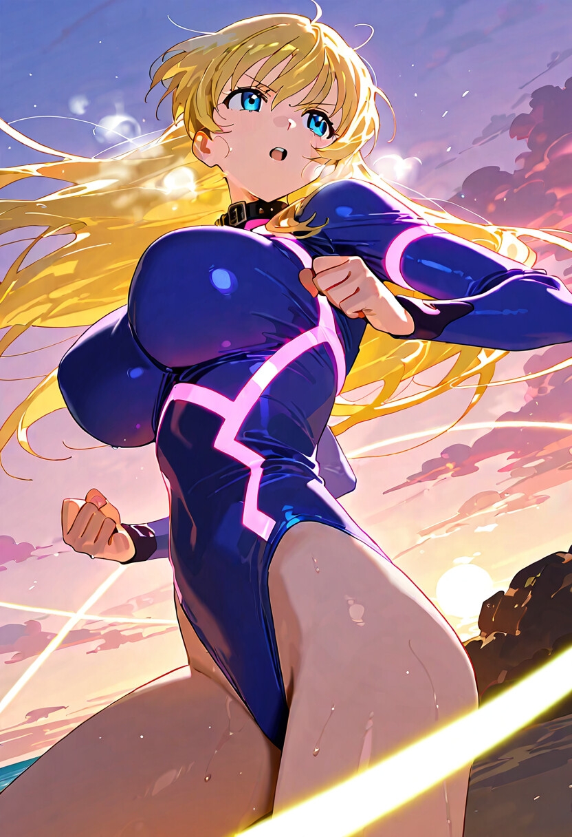 爆乳AIてかてかレーザー 画像8