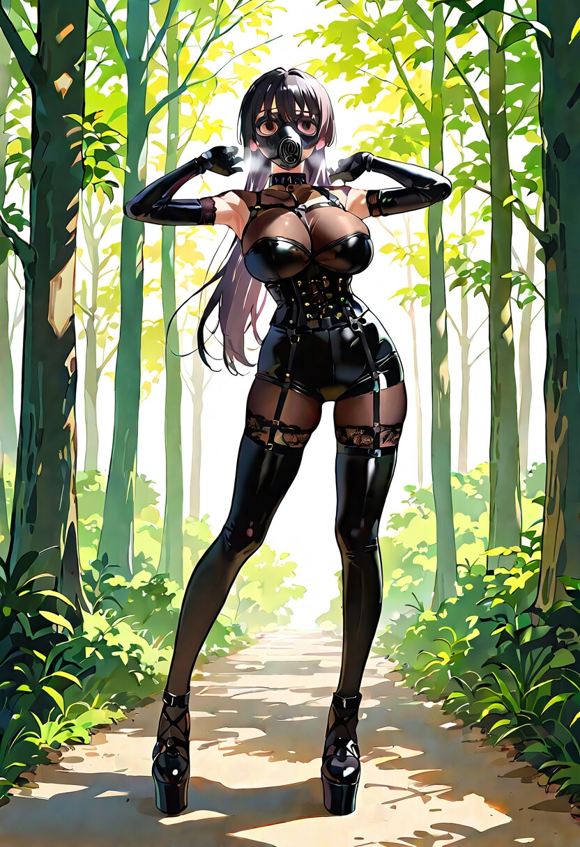 爆乳AIボンテージマスクXL 画像1