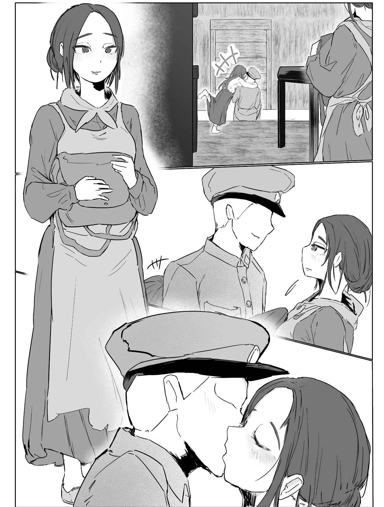 戦時下で妻と娘が略奪凌○レ○プされる話 画像2