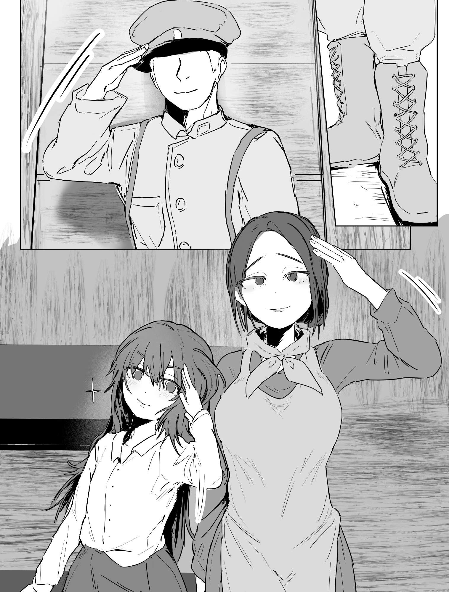 戦時下で妻と娘が略奪凌○レ○プされる話 画像3