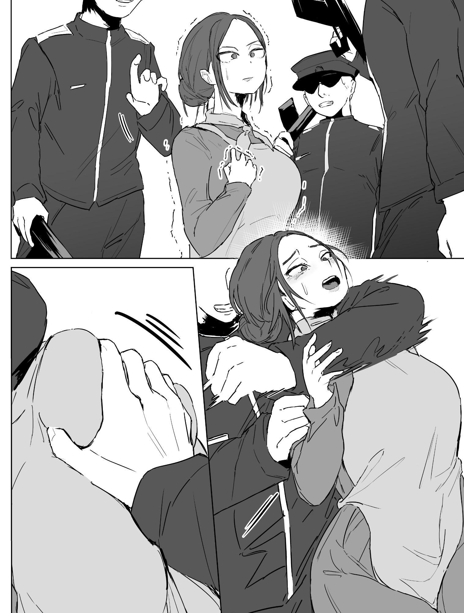 戦時下で妻と娘が略奪凌○レ○プされる話 画像5