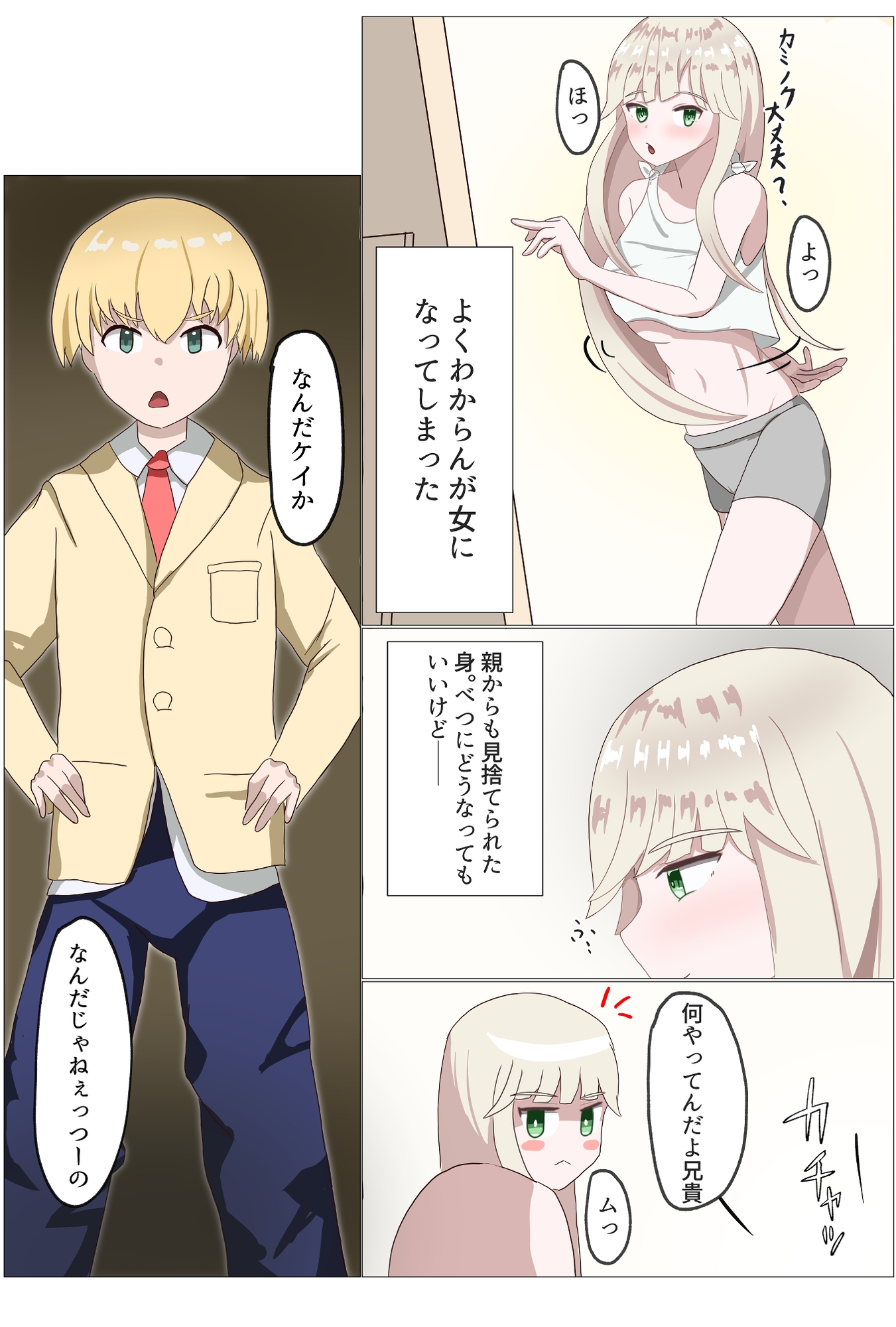 TSしたら家族がメチャクチャになった話 画像2