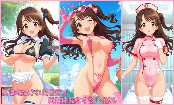 常識改変された世界で職業体験をするアイドル 島〇卯月編