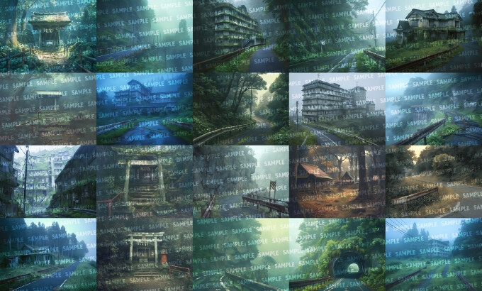 【背景200枚】因習村/廃村_7