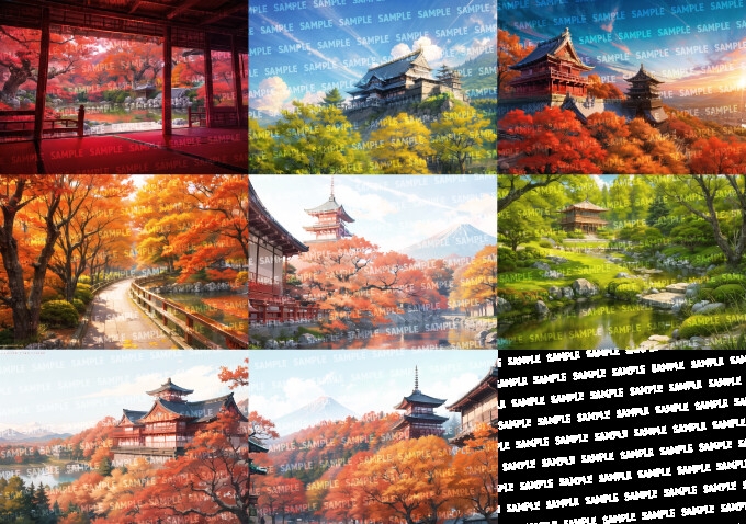 【背景256枚】京都風|差分あり_1