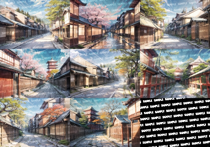 【背景256枚】京都風|差分あり_6
