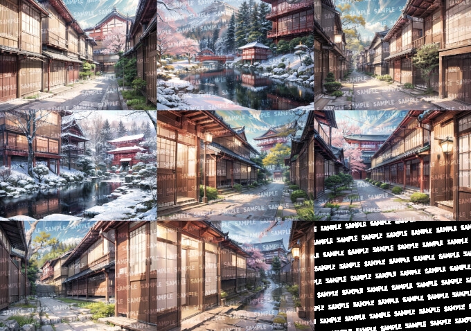【背景256枚】京都風|差分あり_7
