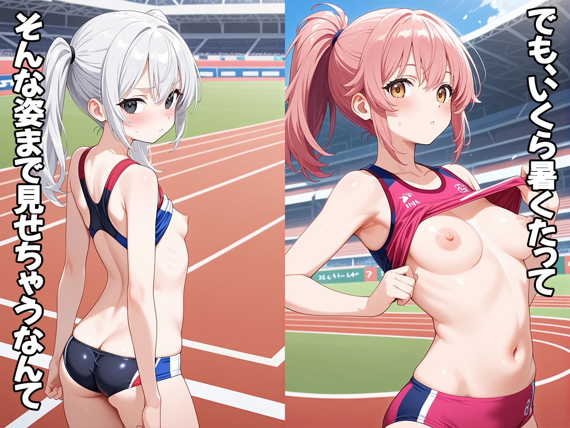 陸上部健康的ボディーお披露目会(CG100枚) サンプル 2/6