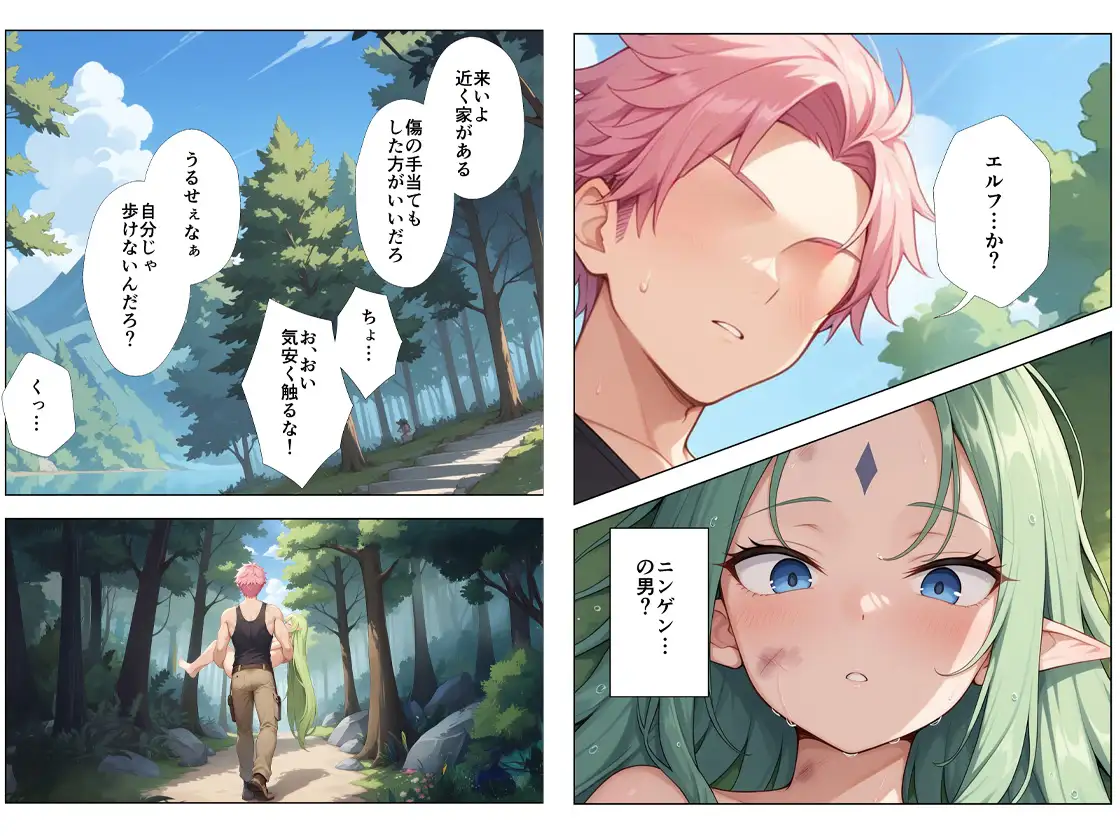 ボロボロのエルフを拾ったお話2前編 サンプル画像 6