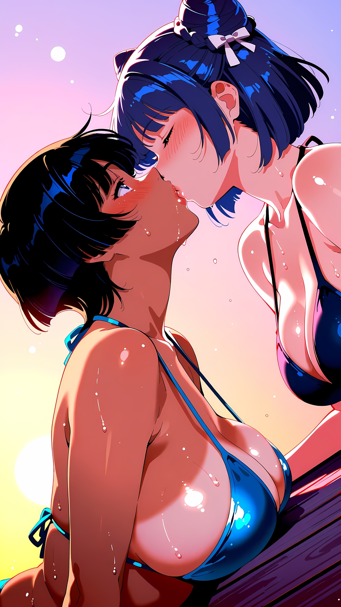 【超高画質AI】BEPPIN Vol.1 〜潮風の癒やし〜 太陽に輝くビーチ美女100選 画像7