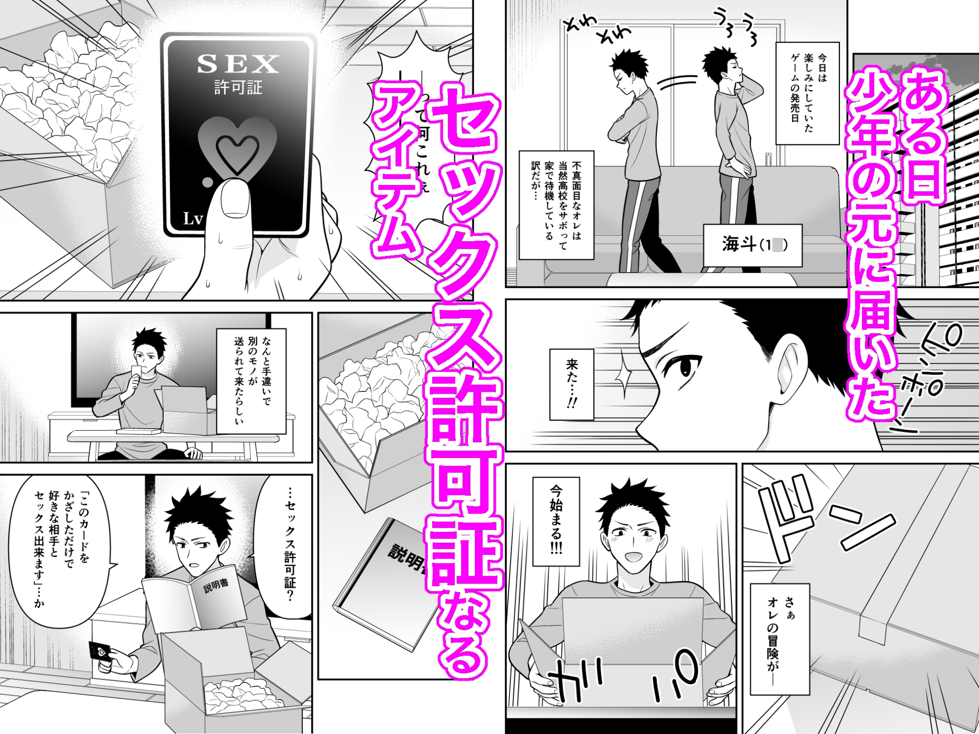 セックス許可証 かざしただけでヤり放題 催○服従 画像1