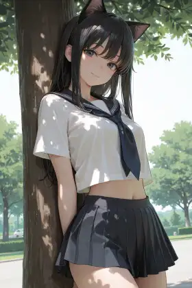 猫耳JKと木の下で ジャケット画像