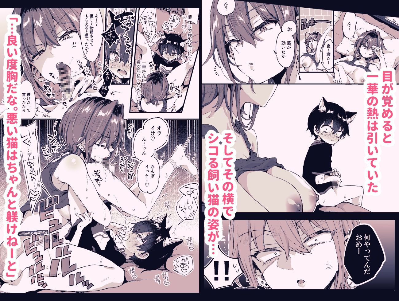 【ボイスコミック】ちょっと怖いおねーさんに飼ってもらう事になりました。2 画像3