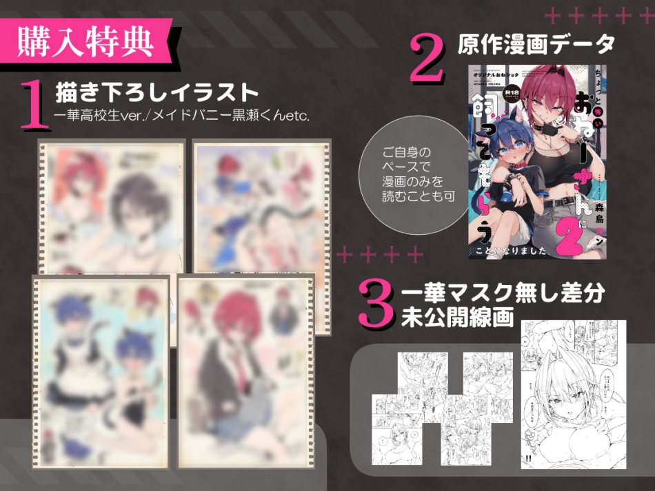 【ボイスコミック】ちょっと怖いおねーさんに飼ってもらう事になりました。2 画像7