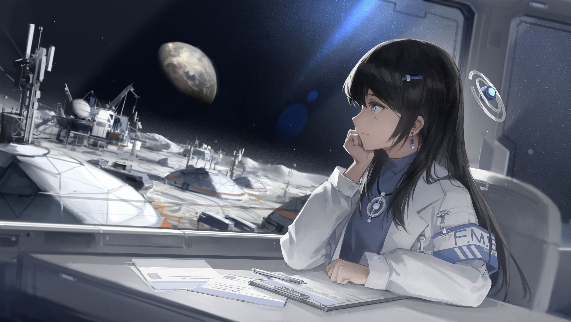 【SF×ASMR】LUNA~月と地球とアンドロイド~(CV:浅見ゆい) 画像1