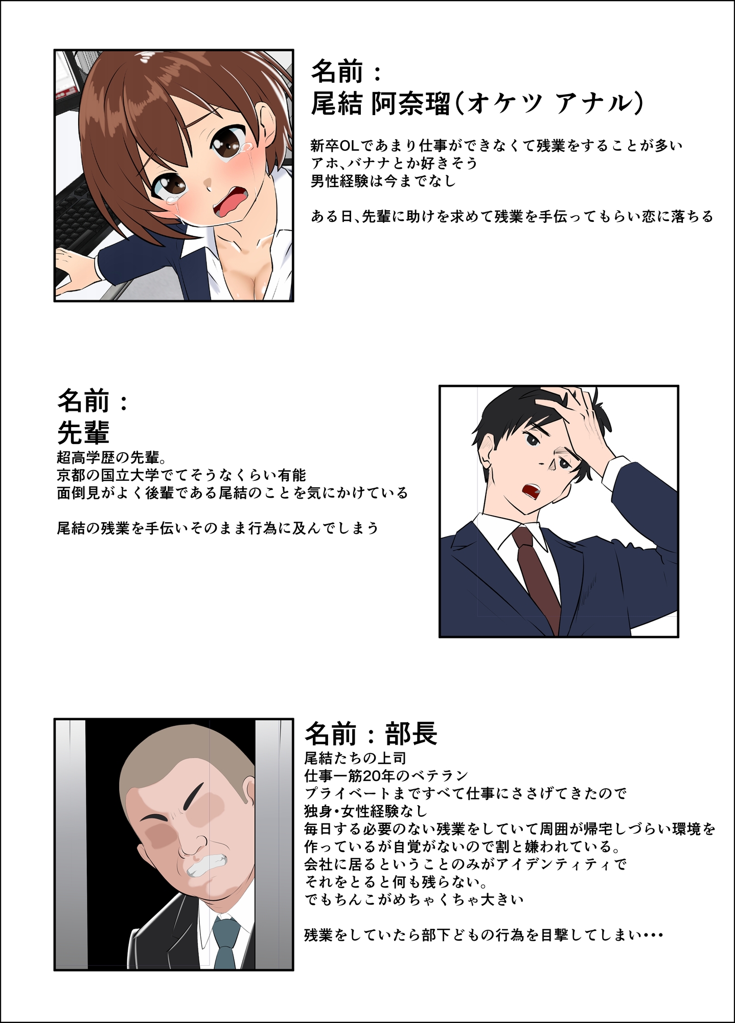 職場で可愛がってた後輩がアナルで堕とされた話 画像7