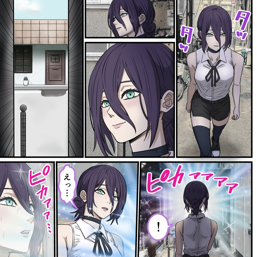 アニメキャラとセックルできるアプリ41、「チェーン〇ーマン」レゼ編 サンプル 2/6