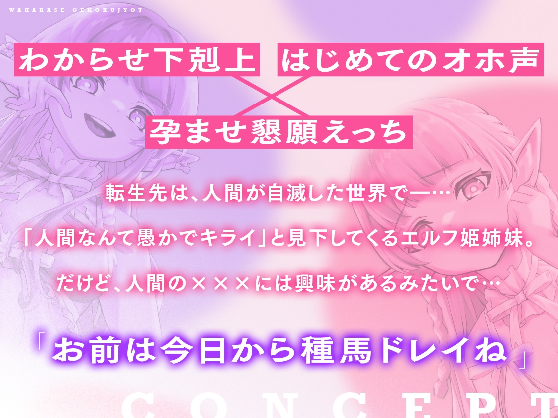 人間だいきらいのエルフ姫姉妹が人間サマをだいすきになる話～種馬がわからせ下剋上！編&好き好きご奉仕編～ 画像2