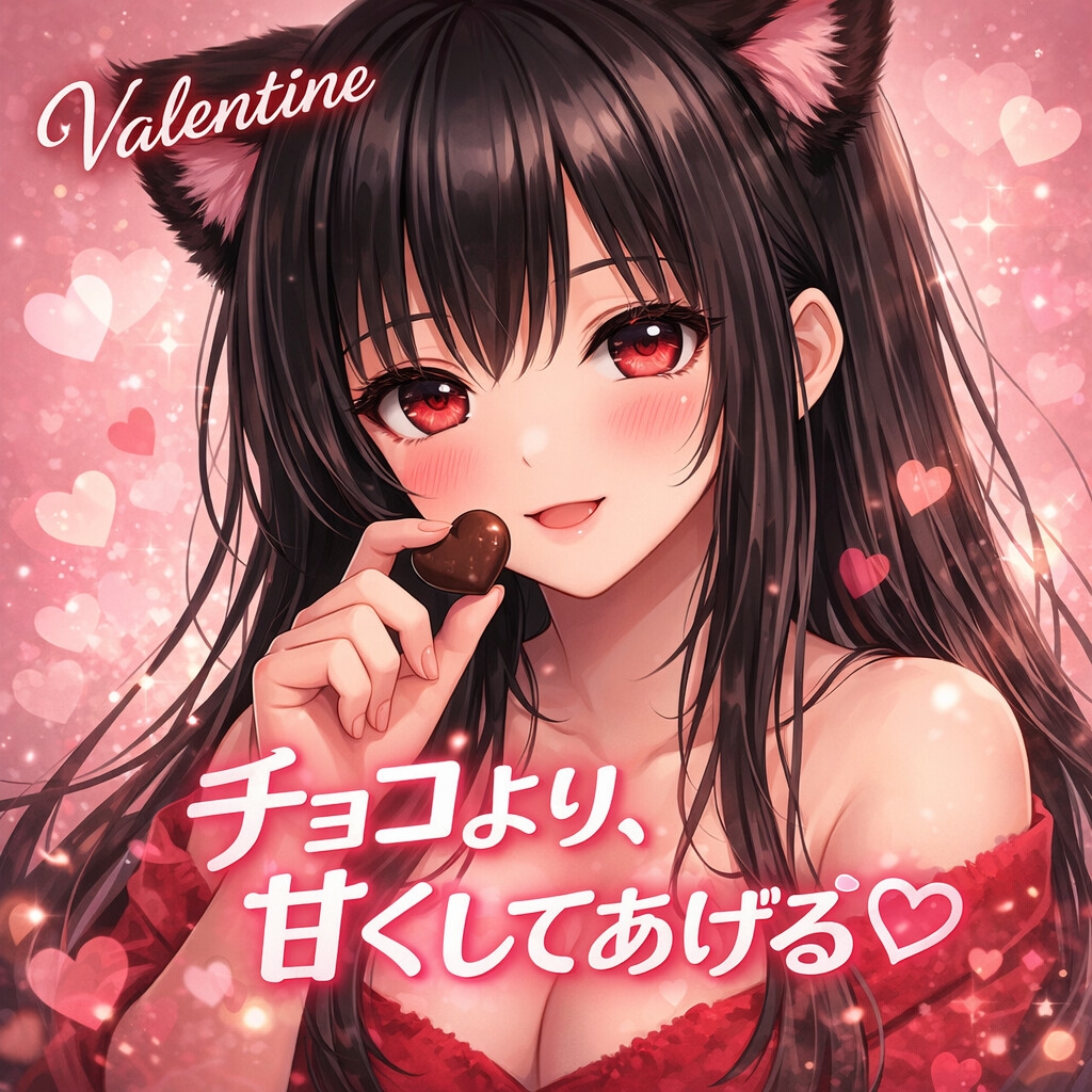 溶けるバレンタイン♡ (1)彼女の手作りチョコを、全部“口移し”で… 画像1