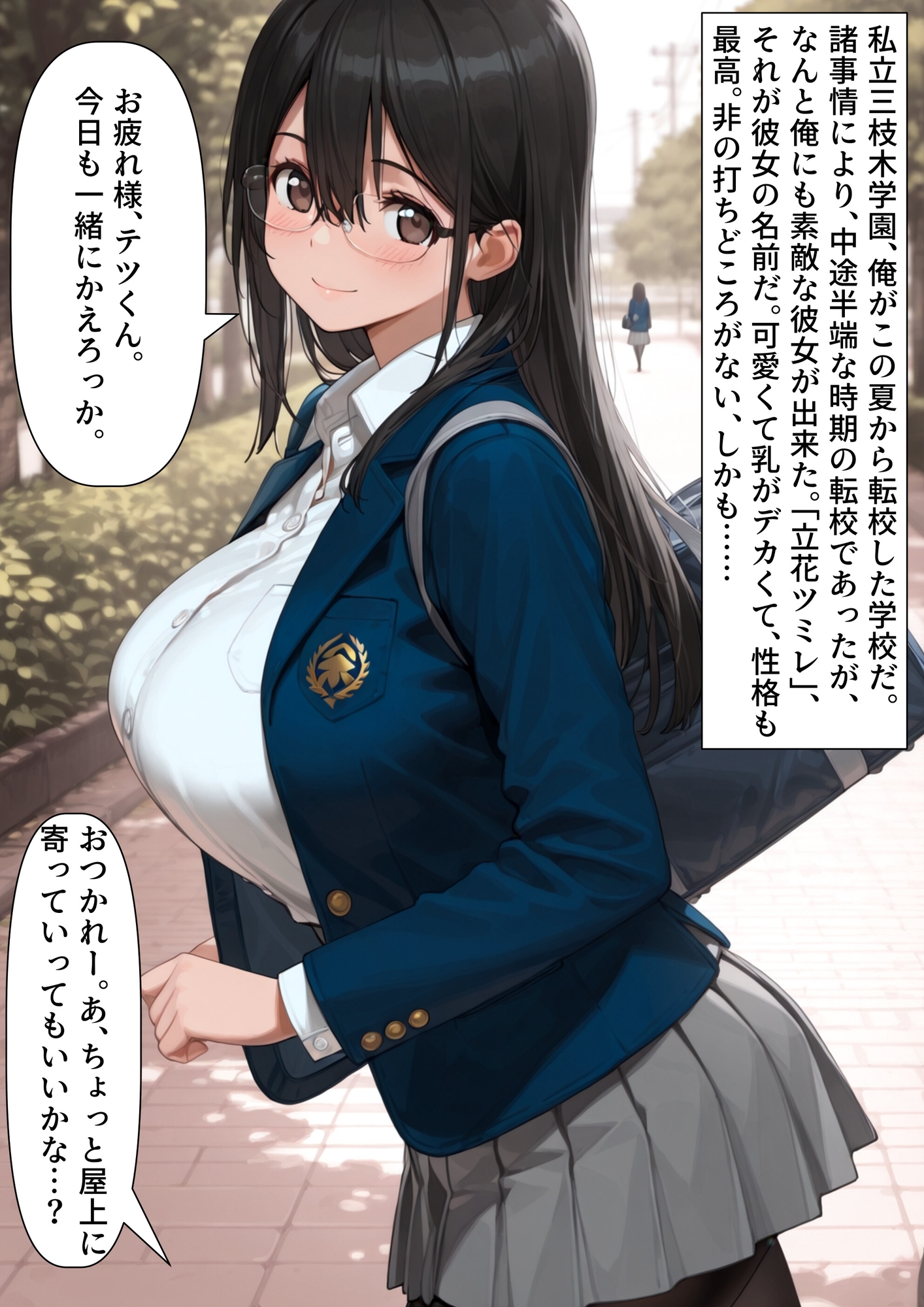 【tsf-Saeki】同人CG・AI『【寄生】触手怪人が魔法少女を乗っ取って闇落ちしたけど、魔法少女の正体は変身した彼女だった！?』1