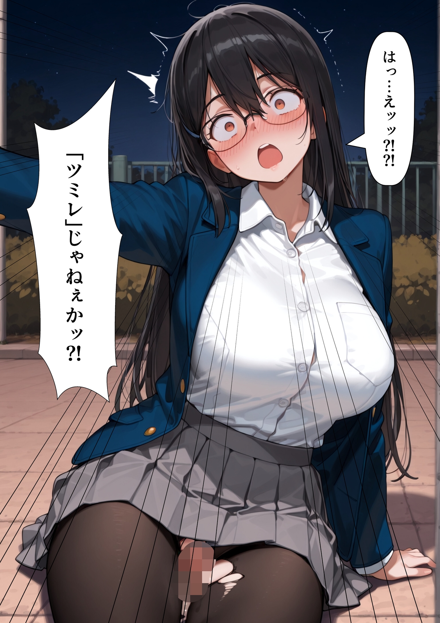 【tsf-Saeki】同人CG・AI『【寄生】触手怪人が魔法少女を乗っ取って闇落ちしたけど、魔法少女の正体は変身した彼女だった！?』9