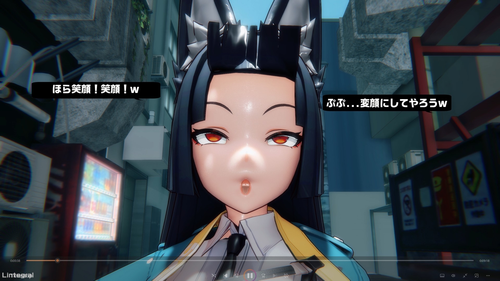 [動画]最強の虚狩り、時間停止能力者に無様敗北。 サンプル2