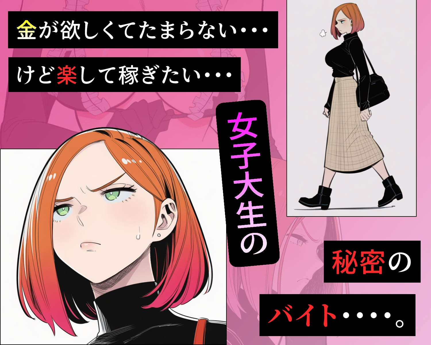 金に目が眩んだ女子大生が親ガチャSSRに金で買われていく話。 サンプル 1/6