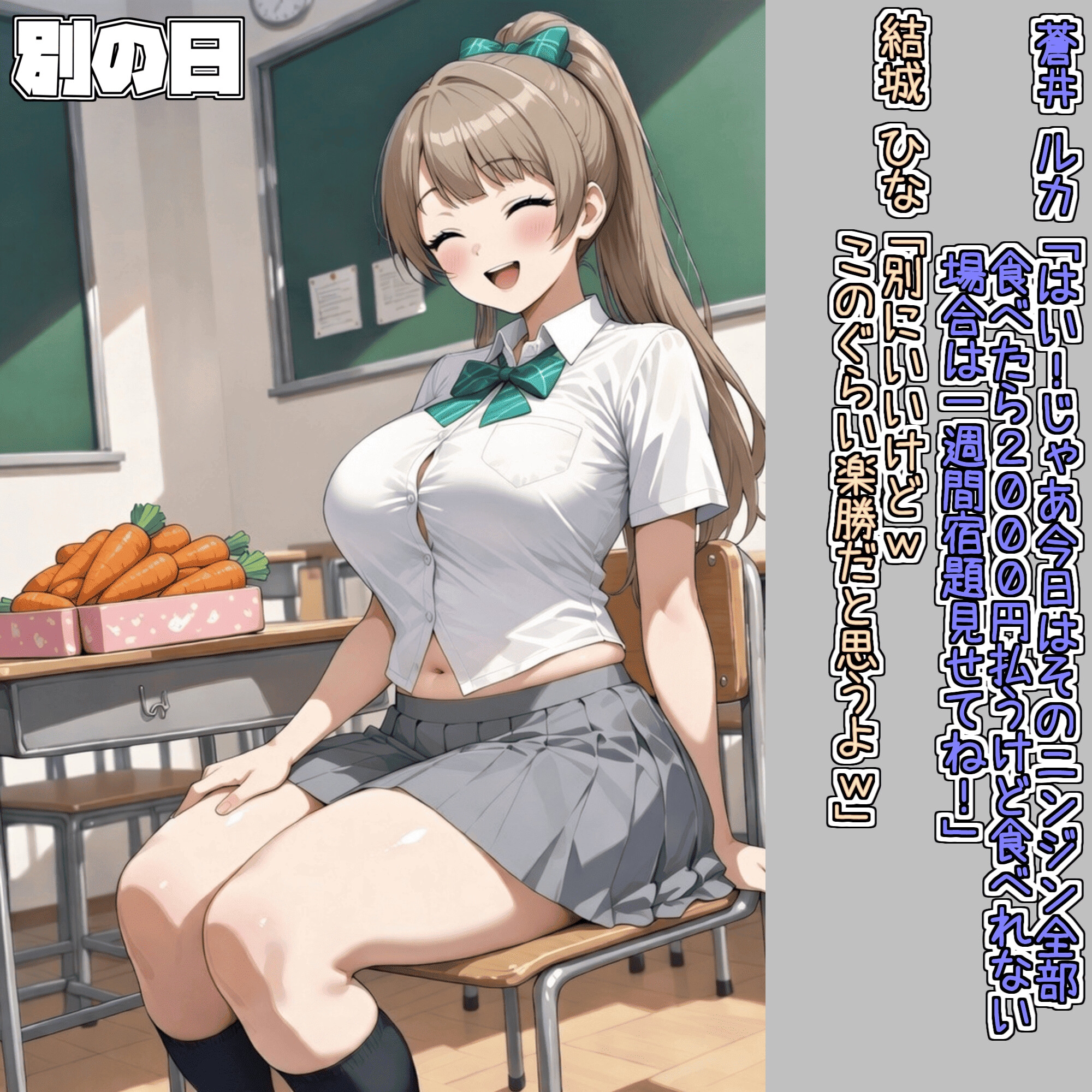 「ん///ふ、太い!///」巨大ウンチを排泄していたら誰かが来てしまって・・・ 画像7