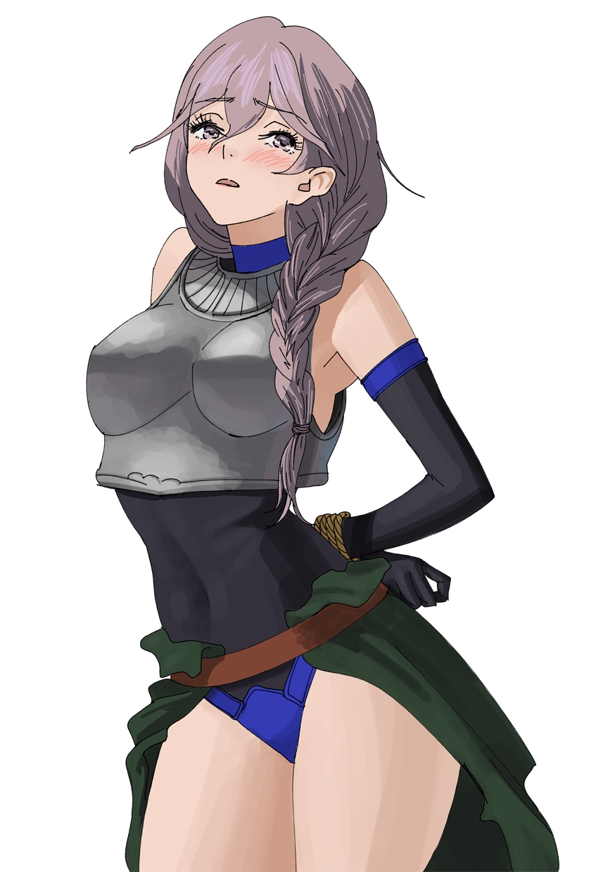 囚われた女騎士リーリエ 後ろ手に縛られて全裸にされた女騎士の末路 画像3