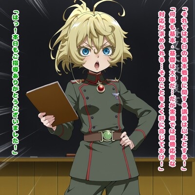 生存戦略(ターニャ・デ◯レチャフ/◯女戦記)